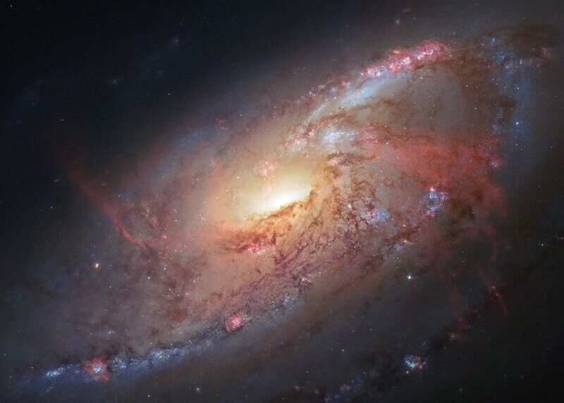 Spiral galaxy shows God's infinite power and majesty demonstrating how God rules the universe