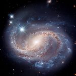 Spiral galaxy demonstrating power, uniformity, complexity, and order in the universe, which are evidences of God's existence